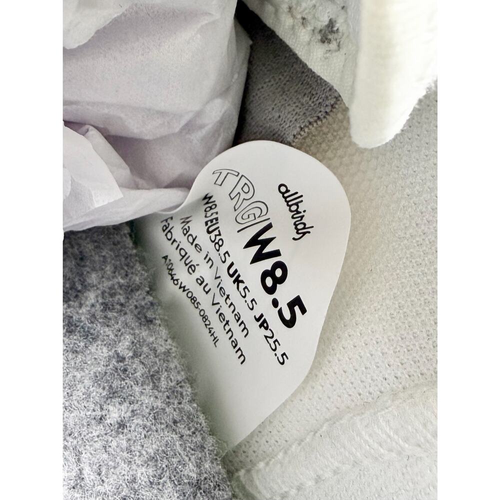 ❌SOLD OUT❌NIB Allbirds Tree Runner Go Womens 8.5 Lightweight Athletic Sneakers - Picture 8 of 9